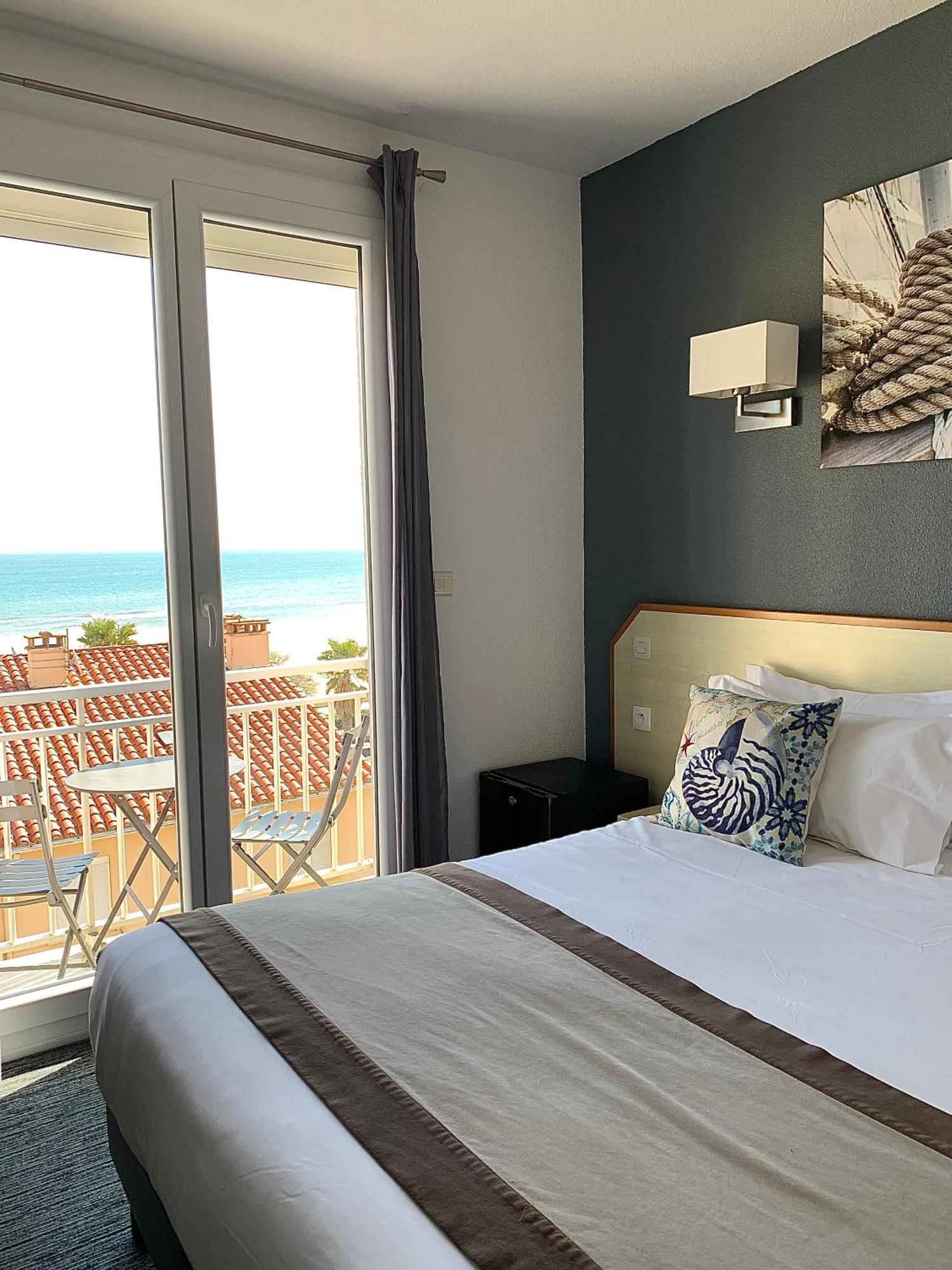 Le Regina Hotel Et Restaurant Canet-Plage Eksteriør billede