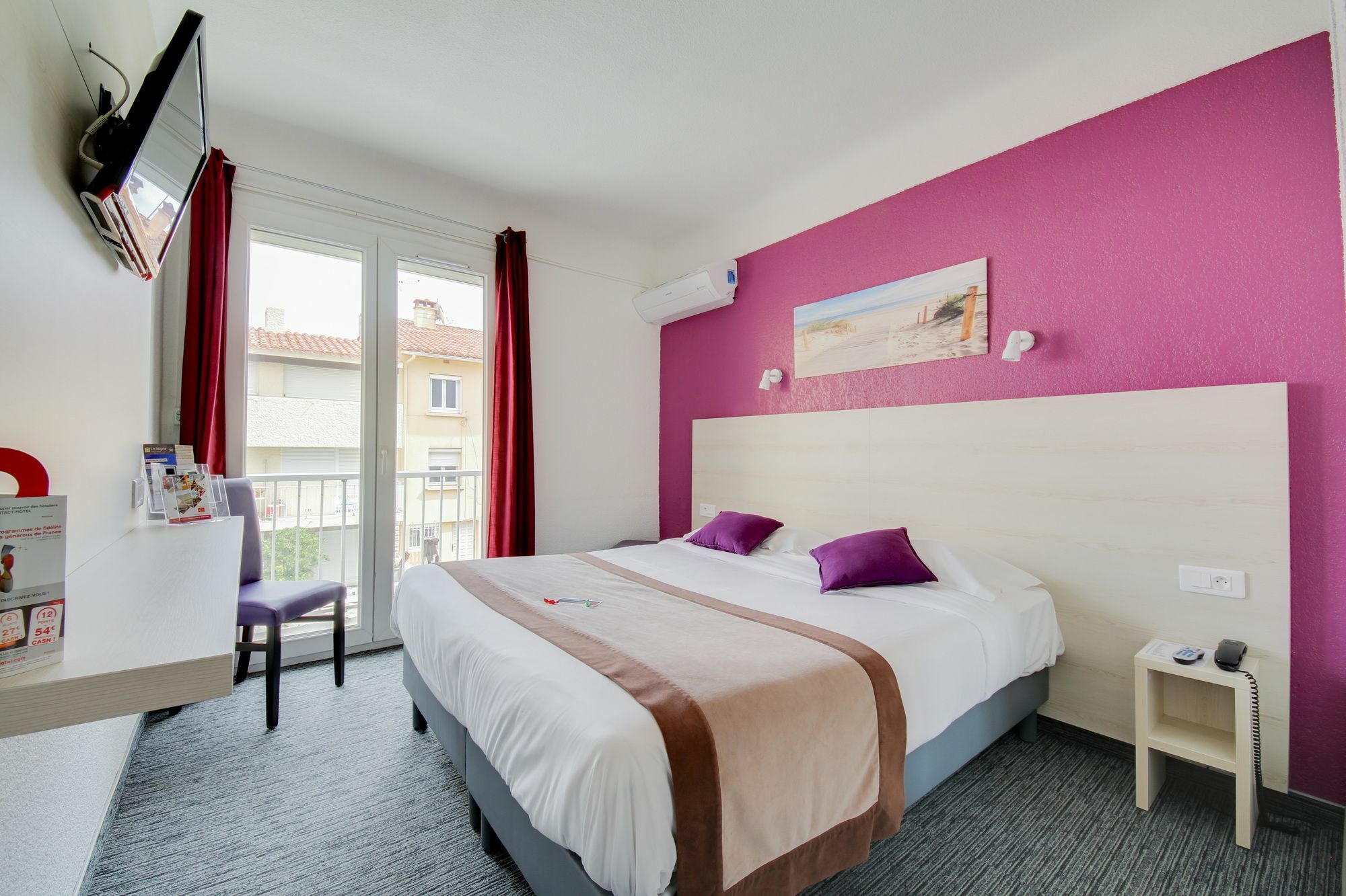 Le Regina Hotel Et Restaurant Canet-Plage Eksteriør billede